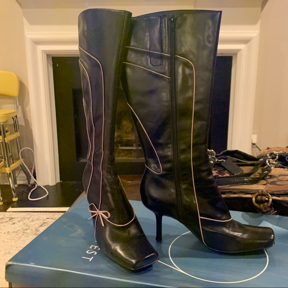 Nine West black boots